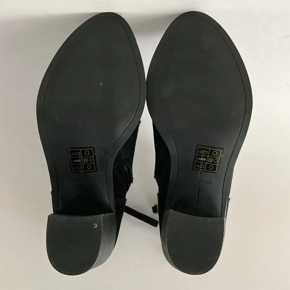 Dolce Vita black suede